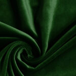 Velvet bottle green